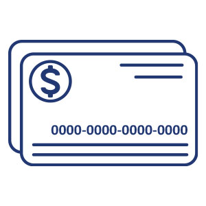 Over-the-counter card icon