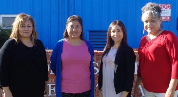 pictured from left Lupe Fernandez, Melony Hernandez, Priscella Salinas and Maria Zepeda